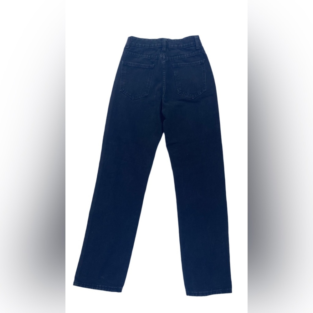 SHEIN Distressed Black Jeans
